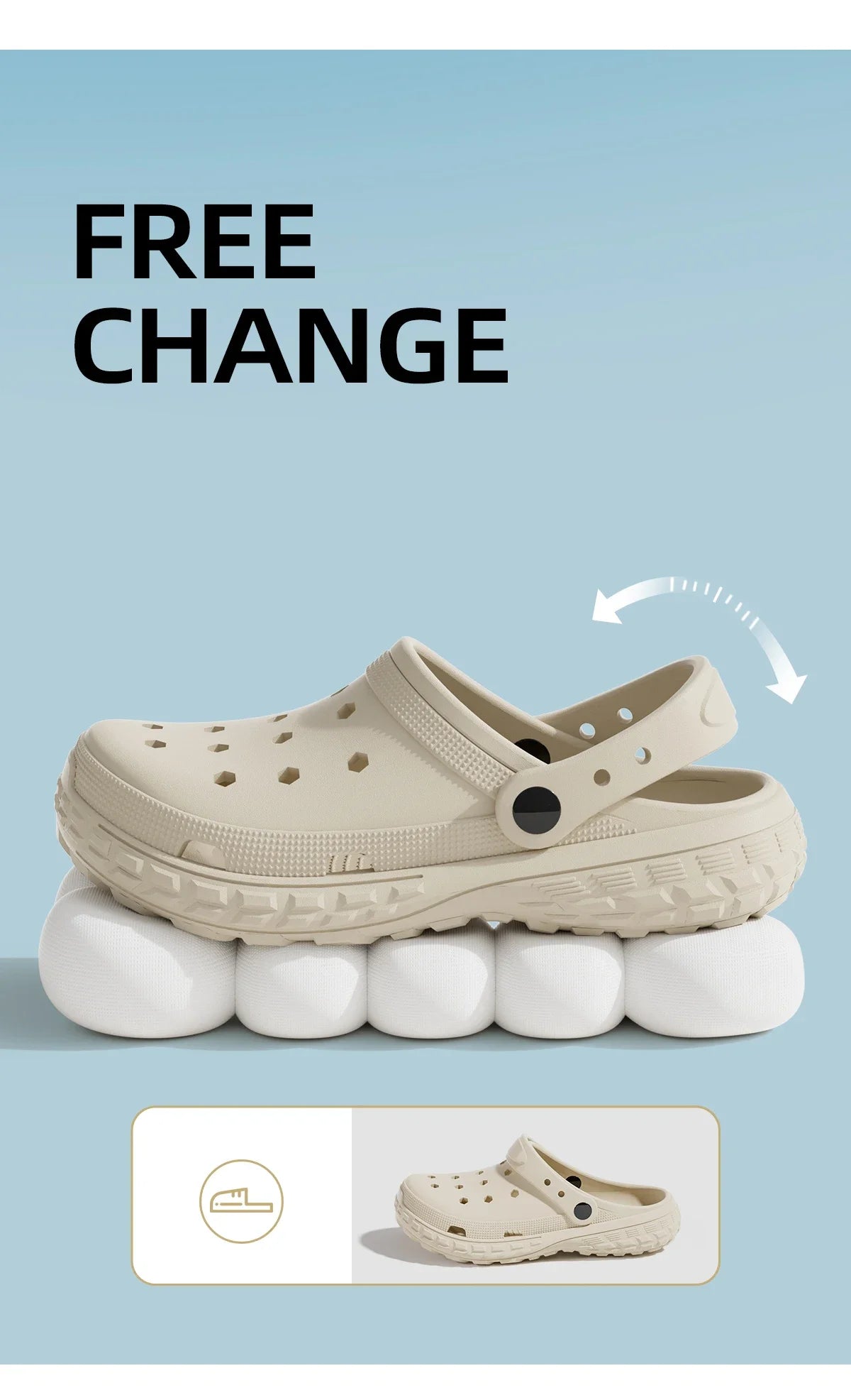 Closed Toe Beach Sandals