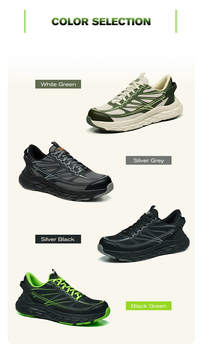 Lightweight Steel Toe Sneakers