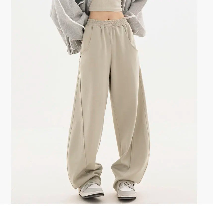 Wide Leg Sports Sweatpants