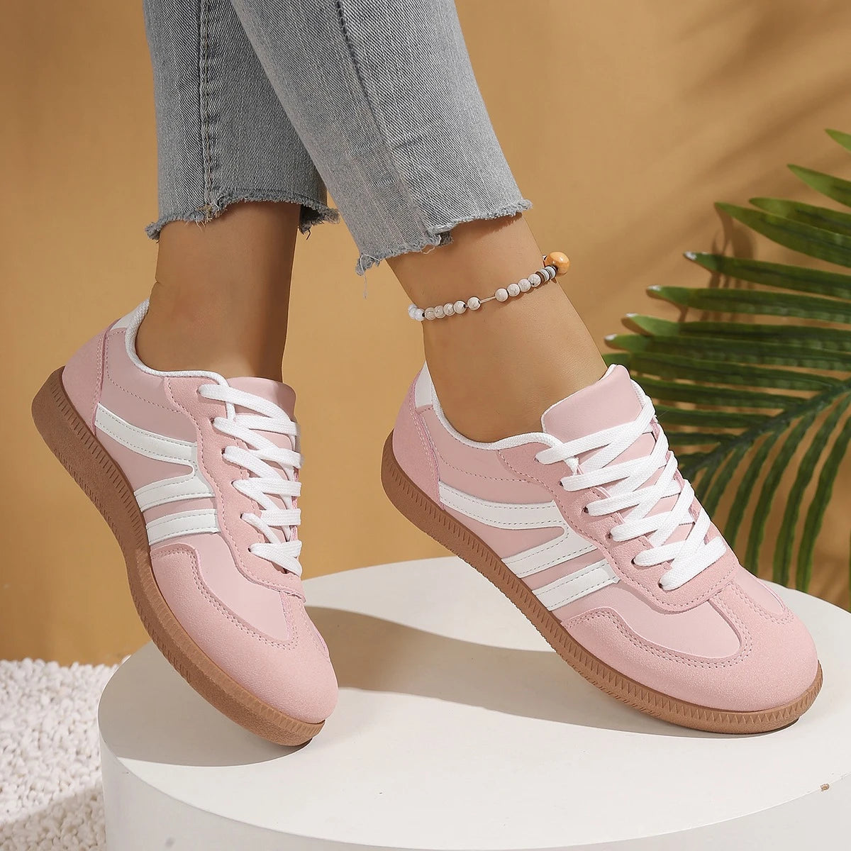 Round Toe Flat Women's Shoes
