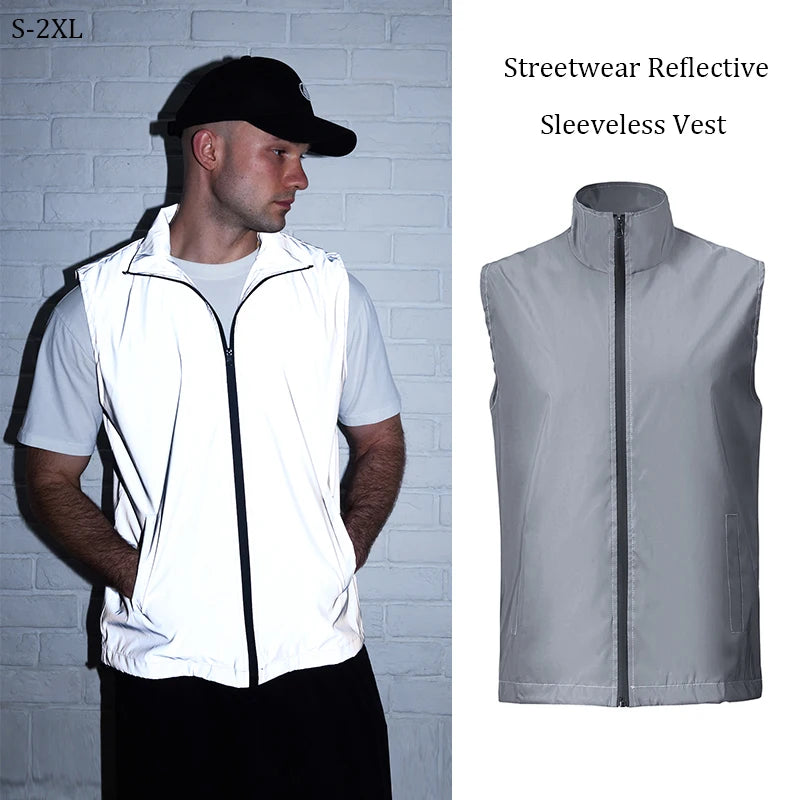 Reflective Streetwear Vest