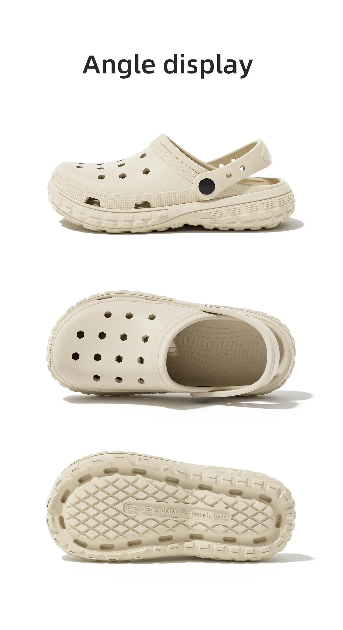 Closed Toe Beach Sandals