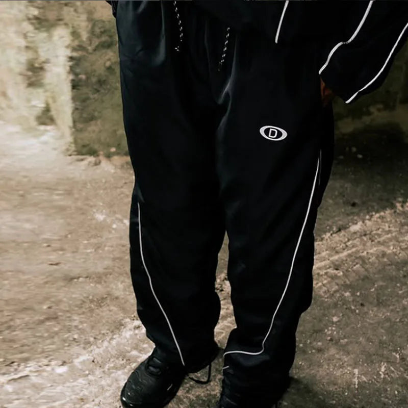 Y2K Embroidered Hoodie & Pants Set